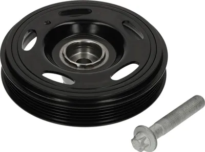 Produktbild von FEBI BILSTEIN 194319 Riemenscheibe Kurbelwelle für OPEL Corsa D Schrägheck (S07) 153mm 5-Rippen