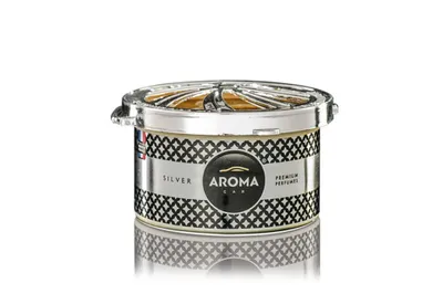 Obrázek produktu pro Aroma car PRESTIGE ORGANICSilver, 26 mm, 21,5 mm, 21,2 mm