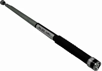 Produktbild von vhbw Universal Antenne für diverse Funkgeräte z.B. kompatibel mit Yaesu uvm. - Ausziehbar, 23 cm - 138 cm, BNC Stecker Schwarz