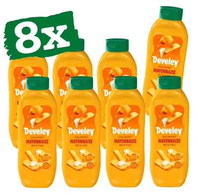 Produktbild von Develey Gourmet Mayonnaise - 8x 875ml