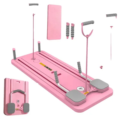 Produktbild von Pilates Board, Ganzkörpertraining, Einfache Rückpralltechnologie, Rosa