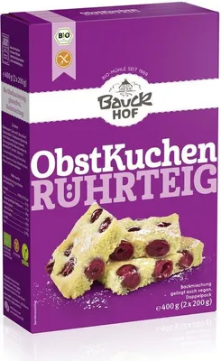 Produktbild von Bauckhof 177522, 400 g, CE, 1584 kJ, 373 kcal, 0,3 g, 0,77 g