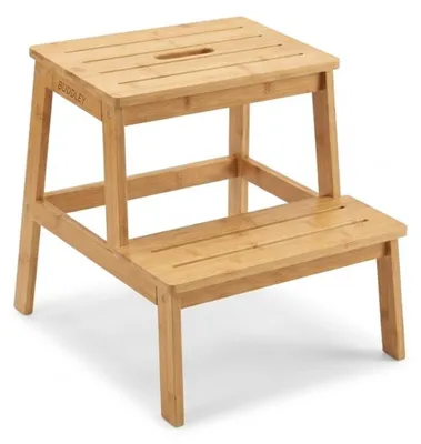 Produktbild von Bambus Tritthocker Natur 2 Stufen