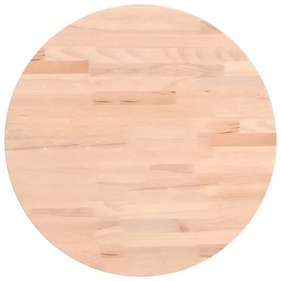 Immagine prodotto di Piano tavolo vidaXL rotondo in legno massello di faggio, Ø 40 x 1,5 cm
