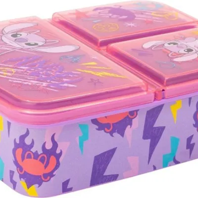 Productafbeelding van Lunchbox Angel | 3 aparte compartimenten | Lunchbox "to go" | Brooddoos