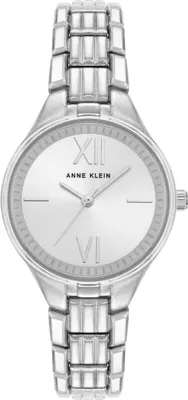 Produktbild von Anne Klein Damen Armbanduhr AK/4061SVSV, 28 mm, Silber, Mineralglas
