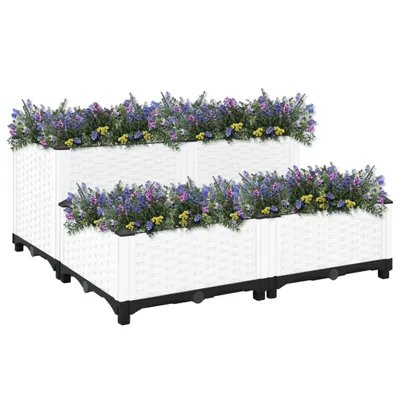 Immagine prodotto di Fioriera Rialzata 80x80x38 cm in Polipropilene