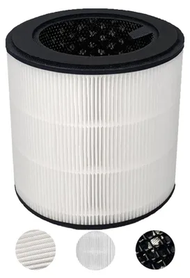 Produktbild von FY0293/30 Ersatzfilter Kompatibel mit Philips 800 Series AC0830/10 AC0820/10 AC0820/30 AC0819/10 Luftreiniger, 3 in 1 HEPA & Aktivkohle AC0830 Filter