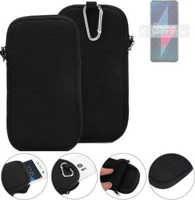 Produktbild von K-S-Trade Neopren-Hülle Handyhülle kompatibel mit Wiko Power U30 Schutzhülle Neoprenhülle Sleeve Schutz-Hülle Gürtel Tasche Case Holster