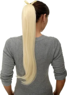 Produktbild von WIG ME UP Haarteil Zopf Kamm & Band Platinblond D13001-613