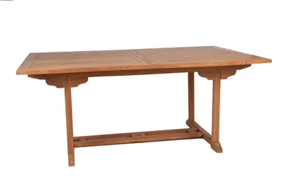 Produktbild von MiaMöbel Teak Esstisch 180x120cm - ausziehbar