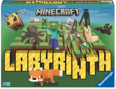 Image de Jeu de société Minecraft Labyrinth pour 2 à 4 joueurs, à partir de 7 ans