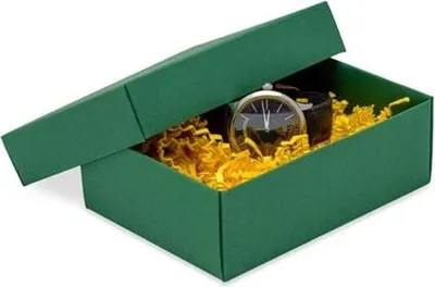 Obrázok produktu pre Balíček – Dekoratívna krabička 140 x 100 x 47, zelená, 10 kusov
