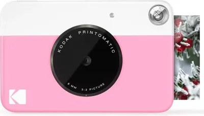 Image de Appareil photo instantané Kodak Printomatic rose