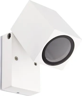 Produktbild von Wandleuchte Außen Aluminium Quadratisch Onuba Weiß