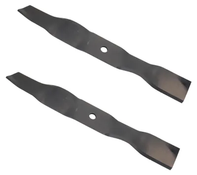 Produktbild von 2x Messer SECURA für John Deere SRX95, RX95, SX95, LT166 Rasentraktor |M112991