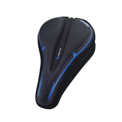 Produktbild von Fahrradsattelbezug, weich, bequem, hohe Elastizität, dick, perfekt sitzender Ersatzschaum, Mountainbike-Sitzkissen, Fahrradzubehör