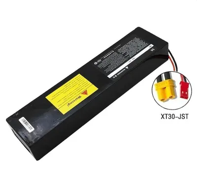 Obrázek produktu pro 36V akumulátor pro elektrické koloběžky – 10S3P Li-Ion 18650 – 100 Ah, 2000 W – integrovaný systém BMS – konektory XT30 a JST – vhodný pro koloběžky S1, S2 a S3