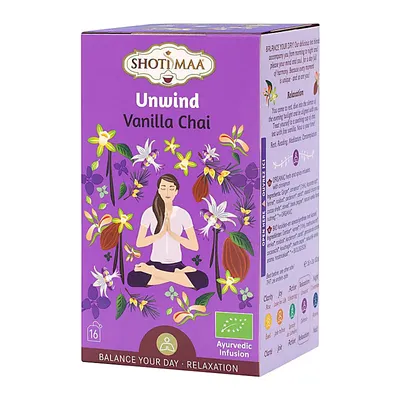 Produktbild von Shoti Maa - Abendruhe - Vanille Chai - 16x2g