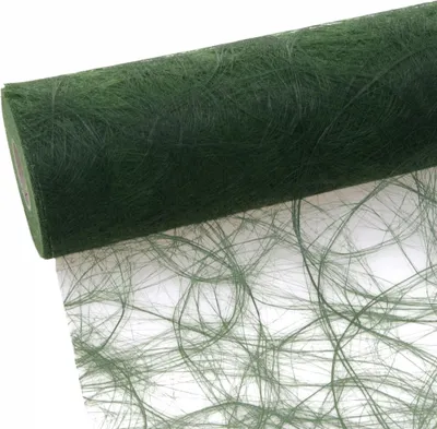 Produktbild von Sizoweb Tischläufer - dunkelgrün  - 30 cm - 25 m + 100 Dekodiamanten - 64 008-R 300 D