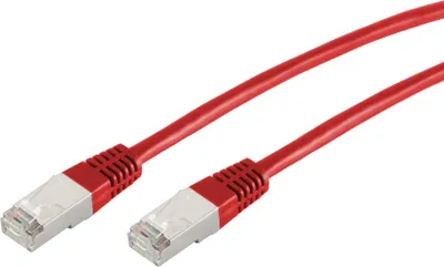Produktbild von Patchkabel cat 6 S/FTP PIMF Halogenfrei rot 15m
