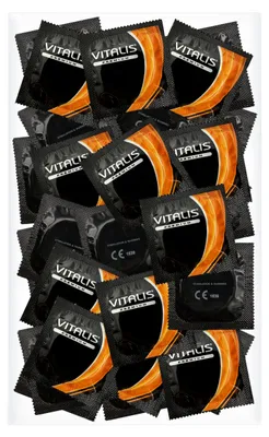 Produktbild von Vitalis stimulation & warming, 100er Pack Kondome, 100 Stück