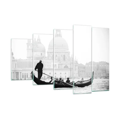 Produktbild von Bilder auf glas - Venedig Basilika - 150x100cm - Glasbilder - Wandbilder - Kunstdruck - zum Aufhängen bereit - Wanddekoration aus Glas - Glas Bilder - Wandbild auf Glas - 5 Teile - GEG150x100-3563