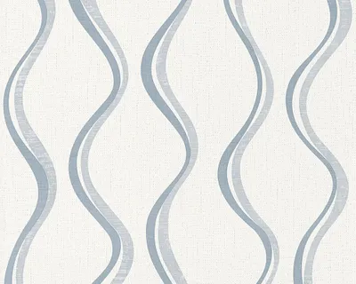 Produktbild von A.S. Création Tapete Andora, blau, grau, weiss, 10,05 m x 0,53 m, 953264, 95326-4