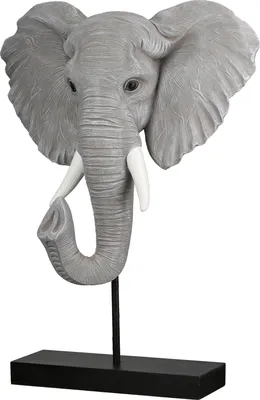 Produktbild von GILDE Skulptur Elefant Ringo grau H. 42 cm, 59134
