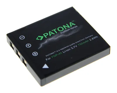 Image de Batterie PATONA pour appareil photo Fujifilm NP-40 750 mAh Li-Ion Premium
