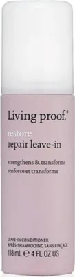 Productafbeelding van Living Proof Restore Leave-In 118ml, Geschikt voor zowel mannen als vrouwen, Conditioner voor thuisgebruik, Geschikt voor blond haar, breekbaar haar, gemengd haar, krullend haar, beschadigd haar, droog haar..., Beschermend, verzachtend, versterkend, 118 ml, Spray