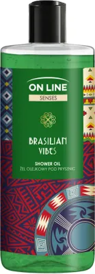Image de On Line Senses Brasilian Vibes Oil Gel douche 500 ml