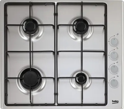 Obrázok produktu pre Beko HIGG641C3SX Vstavaná plynová varná doska, 4 horáky z nerezovej ocele