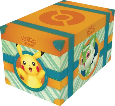 Produktbild von Pokémon (Sammelkartenspiel), PKM Paldea Adventure Chest DE