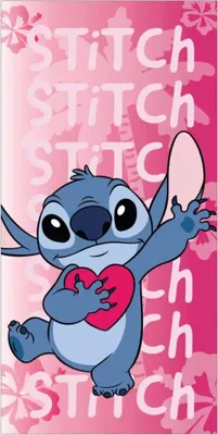 Obrázek produktu pro Koupací osuška Disney Lilo a Stitch, plážová osuška 70 x 140 cm (rychleschnoucí)
