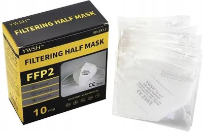 Produktbild von Atemschutzmaske Ffp2 – 10er-Packung Weiß