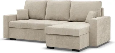 Produktbild von Ecksofa ZUNO mit Schlaffunktion, Rechts, Capuccino, Schlaffläche 200x140cm