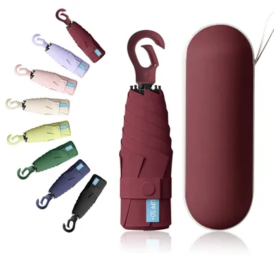Image de Petit parapluie de voyage - Parapluie pliable avec manche