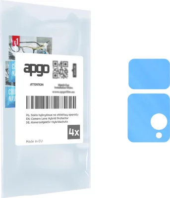 Produktbild von apgo 4 Stück Linsenschutz Kamera Schutzglas für Xiaomi Redmi Note 11 Pro Kameraschutz, 9H Kameraobjektiv Camera Lens Protector