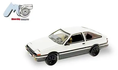 Immagine prodotto di MicroCity Toyota Corolla AE86, bianca 87MC000041