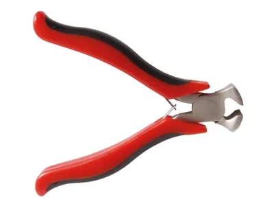 Produktbild von Velleman VT259, Vornschneider, Chrom-Vanadium-Stahl, Kunststoff, Schwarz, Rot, 100 mm