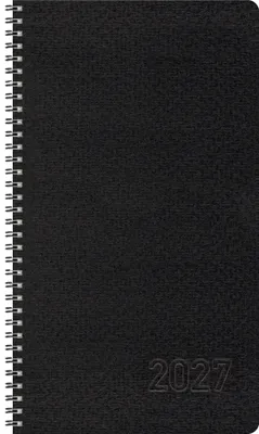 Produktbild von Taschenkalender Wochentimer Small Schwarz 2027