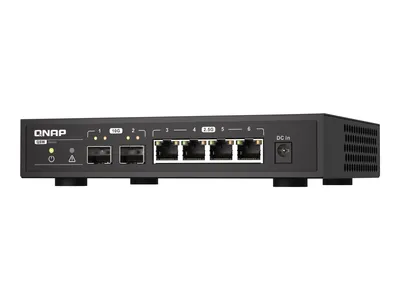 Obrázek produktu pro QNAP QSW-2104-2S - Switch - unmanaged - 2 x 10 Gigabit SFP+ + 4 x 2.5GBase-T