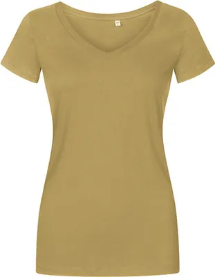 Produktbild von X.O V-Ausschnitt T-Shirt Damen, Olivegrün, XS