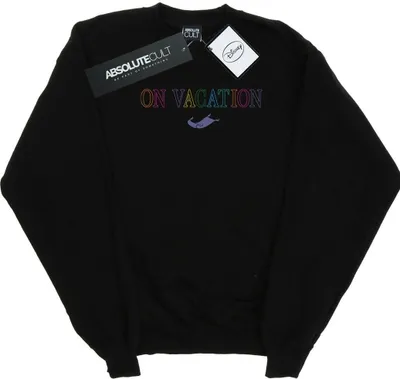 Produktbild von Disney - "On Vacation" Sweatshirt für Damen BI50446 (M) (Schwarz)