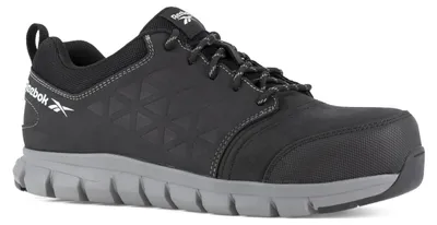 Produktbild von Reebok Excel Light Safety, Männlich, Erwachsener, Sicherheits-Sneakers, Schwarz, Tunnelzugverschluss, EN ISO 20345, S3