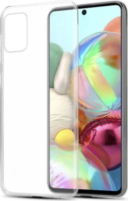 Produktbild von Cadorabo Hülle für Samsung Galaxy A71 4G Schutz Hülle in Transparent Schutzhülle TPU Silikon Cover Etui Case