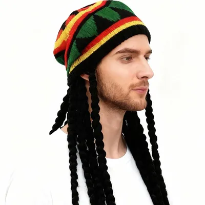 Zdjęcie produktu dla Rasta Hoed z dredami na karnawał i imprezy