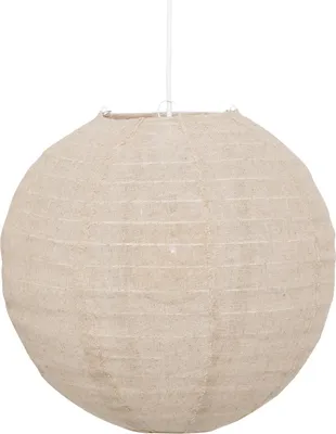 Produktbild von Japanische Laterne aus Leinen – 35 cm