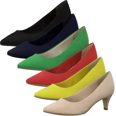 Produktbild von Tamaris 1-22415-24 Damen Schuhe Pumps Velouroptik, Größe:40 EU, Farbe:Rosa